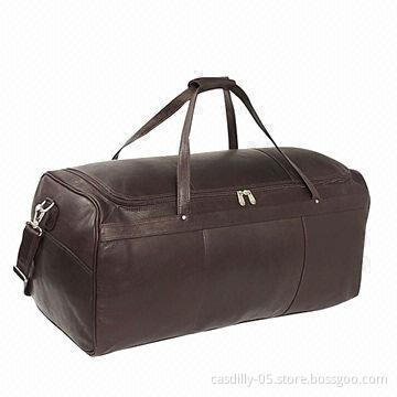 Traveling bag with double handles